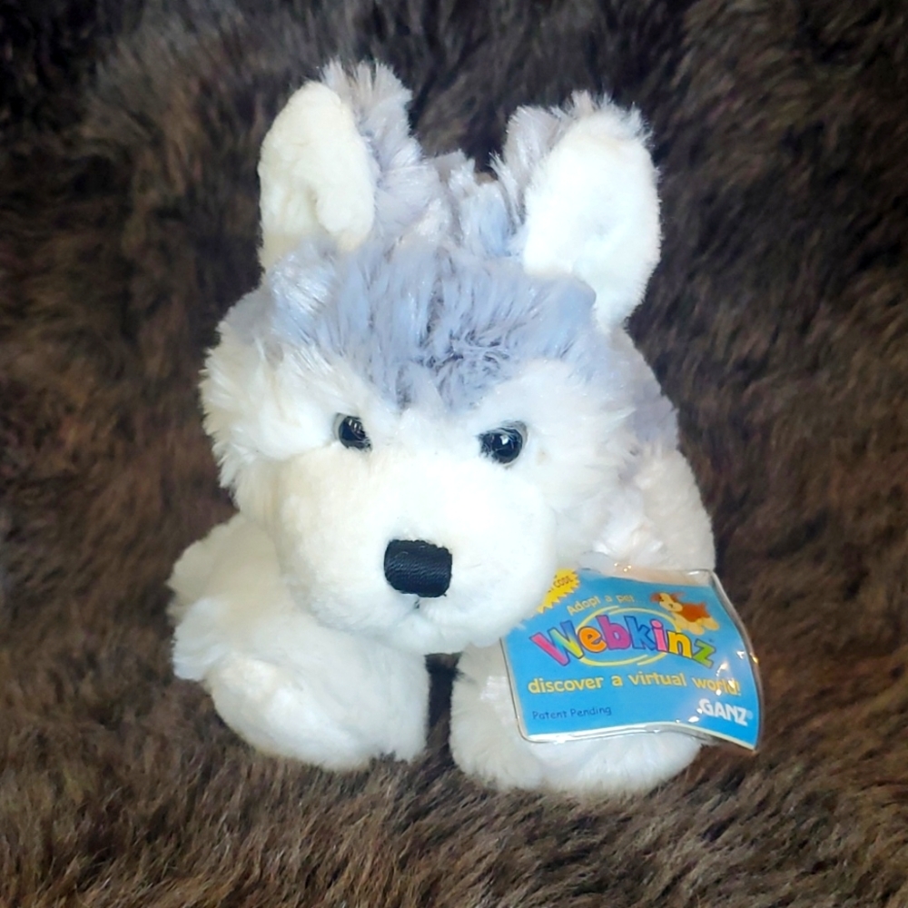 GANZ WEBKINZ HUSKY RETIRED